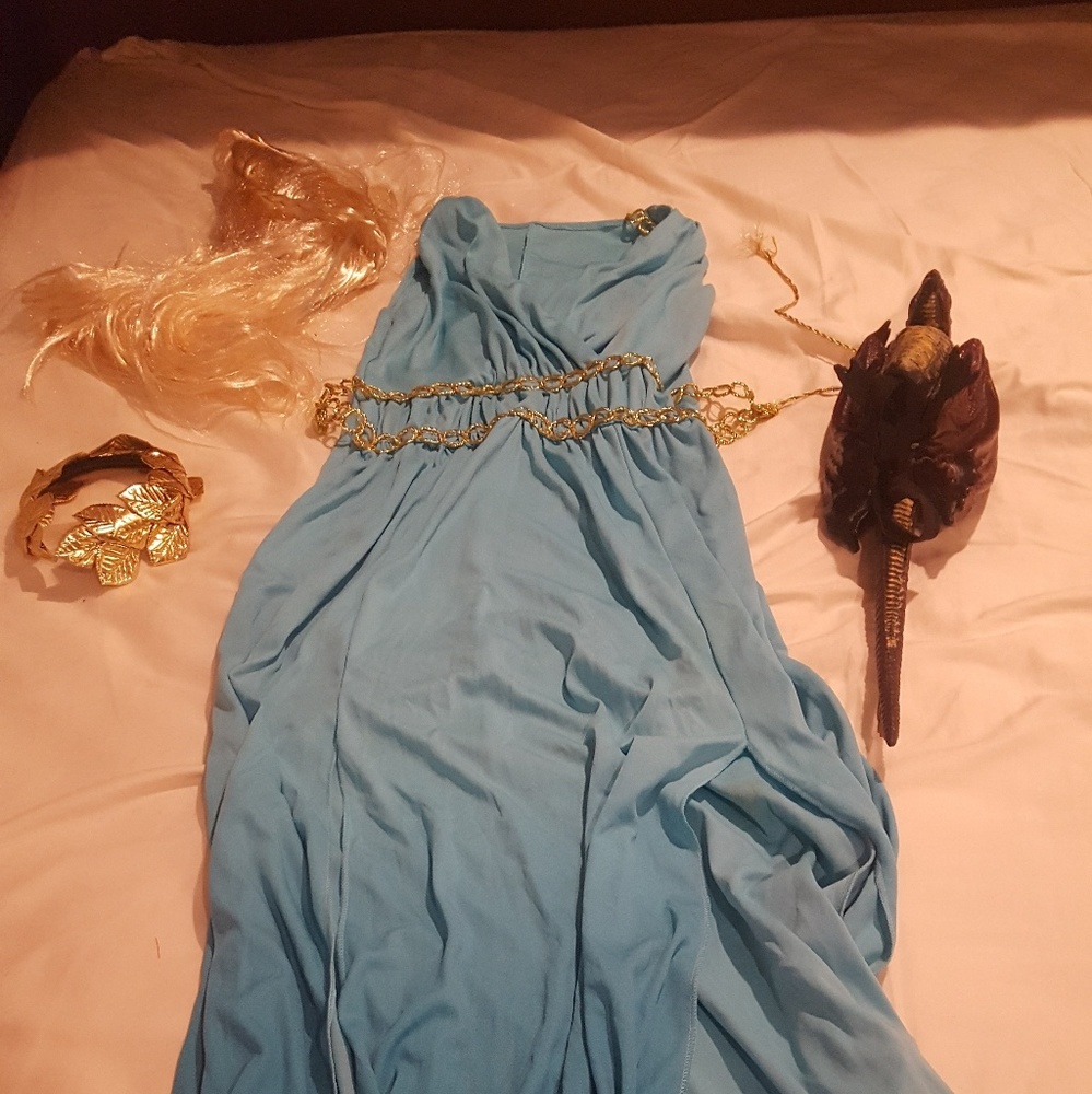 Grecian goddess costume